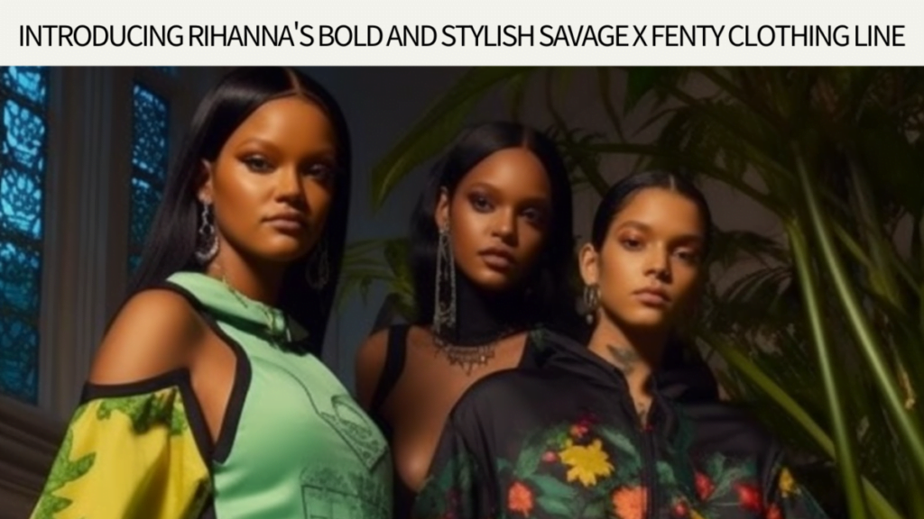 Introducing Rihanna's Bold and Stylish Savage X Fenty Clothing Line